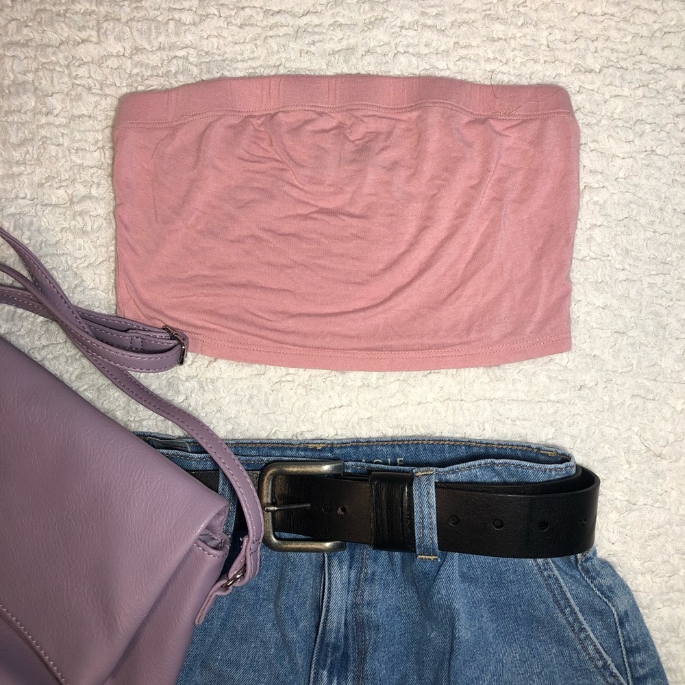 FASHION NOVA CROP TOP - S